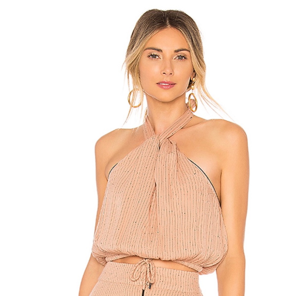 House of Harlow 1960 x Revolve Alana Halter top - Picture 1 of 5